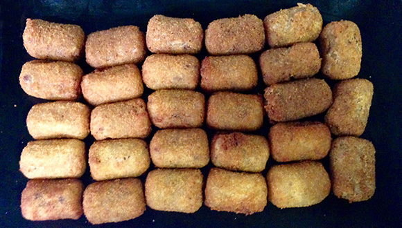 Croquetas caseras de jamón