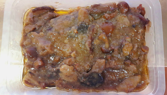 Fricandó de ternera con setas